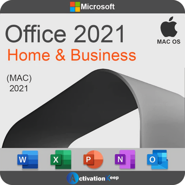 Microsoft Office 2021 Home and Business For MAC – Lifetime Product Key
