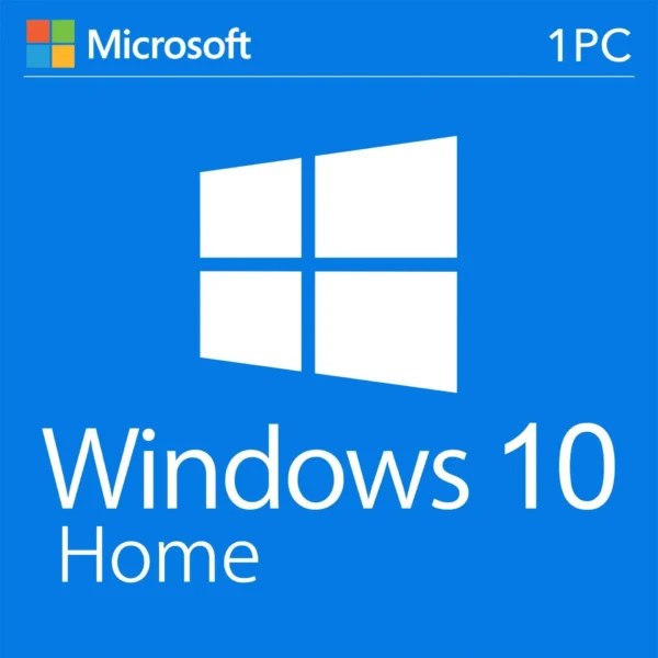 Microsoft Windows 10 Home – Lifetime License For 1 PC